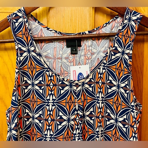 Women’s Asymmetrical Racerback Tank Dress - Picture 2 of 10